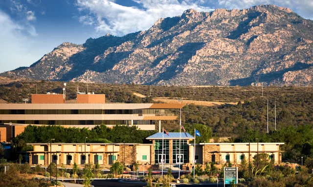 Overview of the Embry-Riddle Aeronautical University campus in Prescott