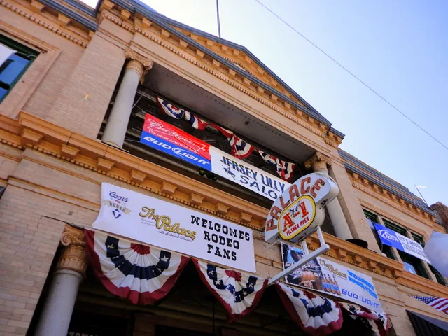 Jersey Lilly Saloon above the Palace on Whiskey Row