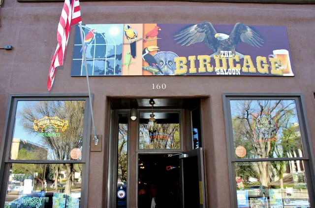 Bird Cage Saloon on Whiskey Row in Prescott