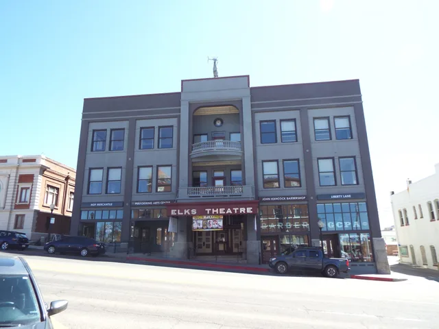 Elks Theatre building in downtown Prescott